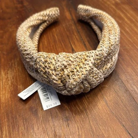 JCrew Knot headband in raffia - Picture 3 of 3